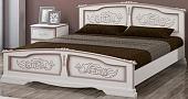 Кровать Bravo Мебель Елена 200x160 (дуб молочный)