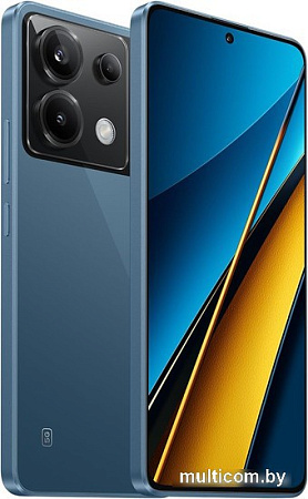 Смартфон POCO X6 12GB/512GB с NFC международная версия (синий)