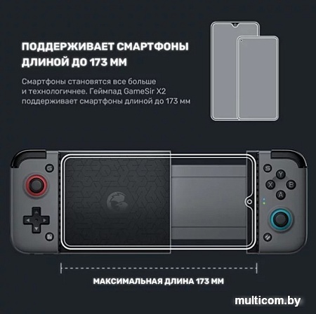 Геймпад для смартфона GameSir X2 Bluetooth