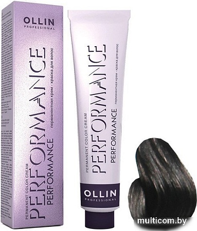 Ollin Professional Performance 5/09 светлый шатен прозрачно-зеленый