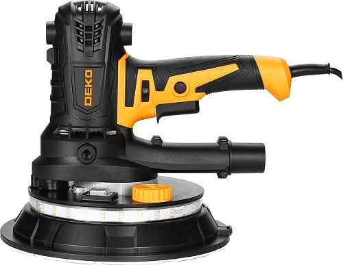 Шлифмашина для стен и потолков Deko DKWS1100 LED 084-1090