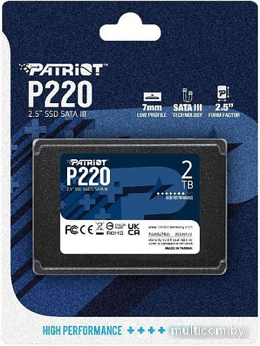 SSD Patriot P220 2TB P220S2TB25