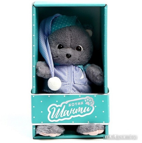 Классическая игрушка Milo Toys Кот Шанти в пижаме 9470986