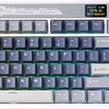 Клавиатура Royal Kludge M87 RGB Ocean Blue (RK Cream)