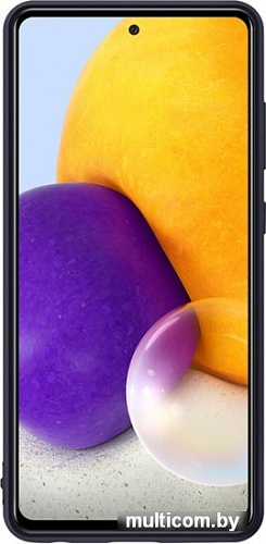 Чехол Samsung Silicone Cover для Samsung Galaxy A72 (черный)