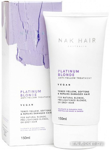 Маска NAK Platinum Blonde Treatment 60 Second Repair 150 мл