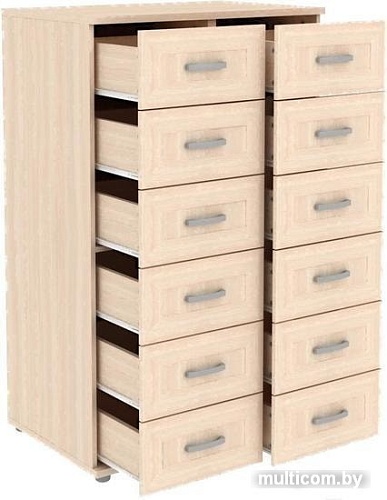 Комод Уют Сервис Гарун-К 312.12 (молочный дуб)