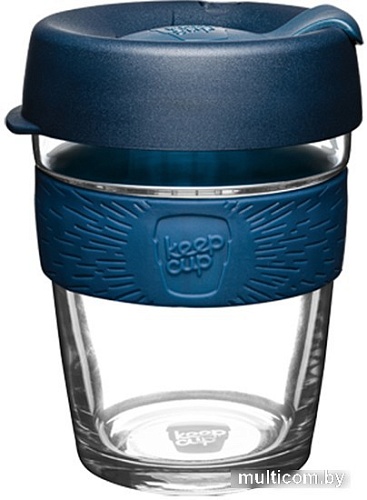 Многоразовый стакан KeepCup Longplay Brew M Spruce 340мл (синий)