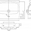 Умывальник Ifo Special 55x44 [RP710115500]