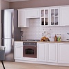 Готовая кухня Мебель-АРС Белла 2.4 м (акация белая)