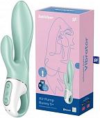 Satisfyer Air Pump Bunny 5 4038537 (зеленый)