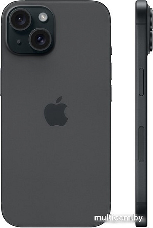 Смартфон Apple iPhone 15 512GB (черный)