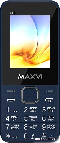 Телефон Maxvi K29 (синий)