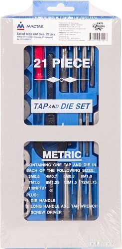 Набор метчиков Мастак 351-00021C (21 предметов)