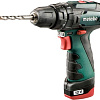 Ударная дрель-шуруповерт Metabo Powermaxx SB Basic 600385500 (с 2-мя АКБ, кейс)