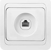 Розетка компьютерная SmartBuy SBE-02w-S1-RJ