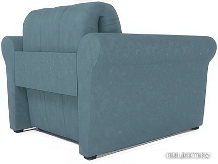 Кресло-кровать Мебель-АРС Гранд (велюр, голубой Luna 089)