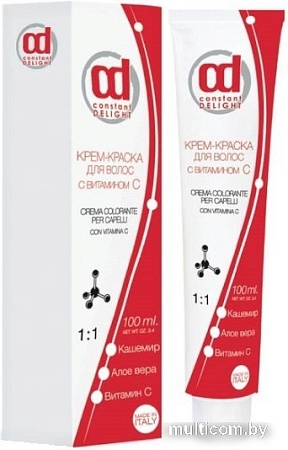 Крем-краска для волос Constant Delight Crema Colorante с витамином С 9/16 (блондин сандре шоколадный)