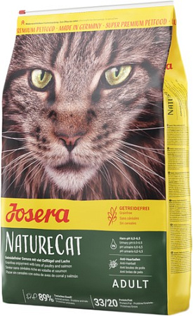 Сухой корм для кошек Josera NatureCat 400 г