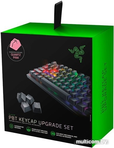 Набор кейкапов Razer PBT Keycap Upgrade Set Quartz Pink