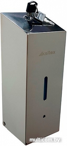 Дозатор для жидкого мыла Ksitex ASD-800S (глянцевый стальной)