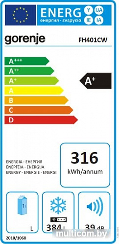 Морозильный ларь Gorenje FH401CW