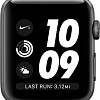 Умные часы Apple Watch Nike+ 38 мм (алюминий серый космос/антрацитовый, черный)