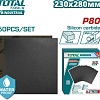 Набор шлифлистов Total TAC008016 (50 шт)
