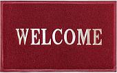 Придверный коврик ComeForte Welcome 60x90 (бордовый)