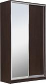 Шкаф-купе Рэйгрупп Elgon VVX 02 РГ-06.02 120x45 см (без стеллажа, венге/хром)