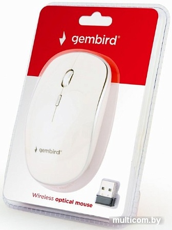Мышь Gembird MUSW-4B-01-W