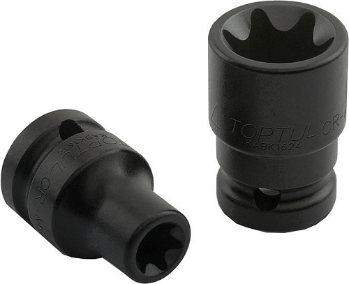 Набор торцевых головок Toptul KABK1612 1 предмет