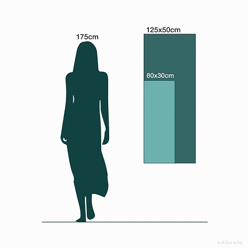 Картина Stamprint Мякоть папайи KT076 (80x30)