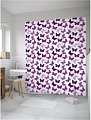 Шторка-занавеска для ванны JoyArty Стена бабочек sc_8811