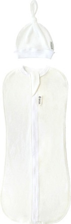 Пеленка-кокон Amarobaby Nature Essence (молочный, р-р 68-74)