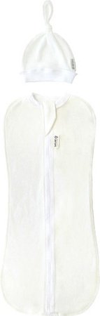 Пеленка-кокон Amarobaby Nature Essence (молочный, р-р 68-74)