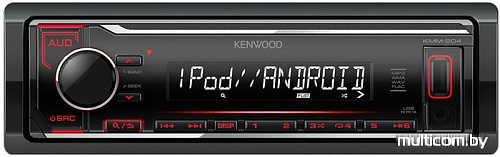 USB-магнитола Kenwood KMM-204