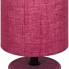 Настольная лампа Lucia Лима 455 (бордовый)
