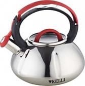 Чайник со свистком KELLI KL-4501 (красный)