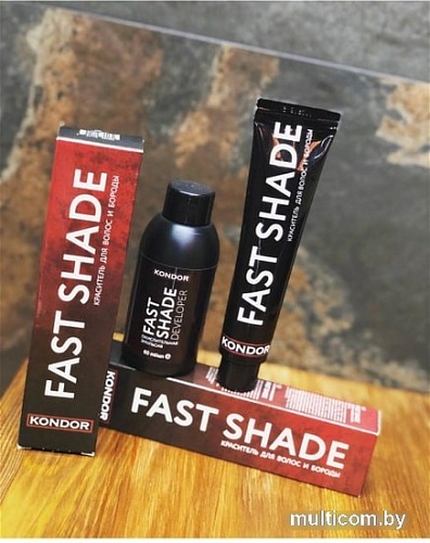 Краска для бороды Kondor Fast Shade 5 темный русый 60 мл