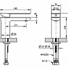 Однорычажный смеситель Bravat Gina F165104C