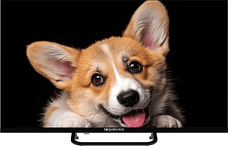 Телевизор Topdevice 32" SMART TV YаOS 03 (черный)