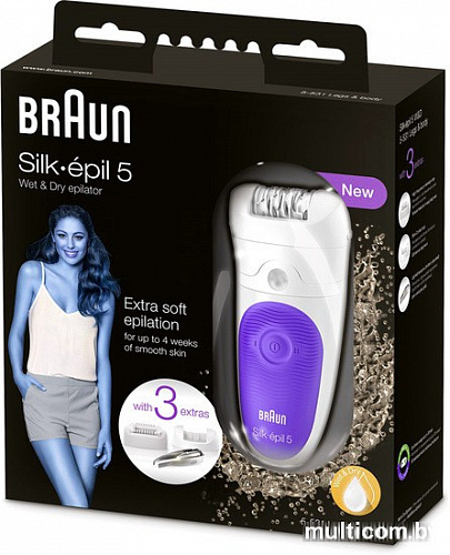 Эпилятор Braun Silk-epil 5 5-531