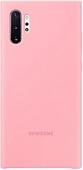 Чехол Samsung Silicone Cover для Galaxy Note10 Plus (розовый)
