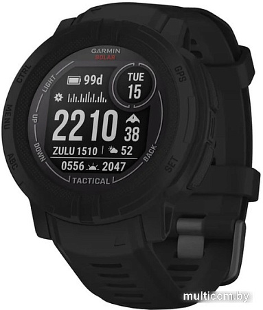 Умные часы Garmin Instinct 2 Solar Tactical Edition 45 мм (черный)