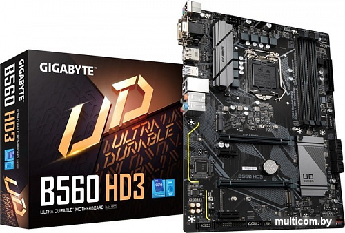 Материнская плата Gigabyte B560 HD3 (rev. 1.0)