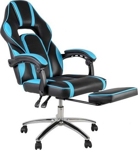 Кресло Меб-ФФ MF-2012 (черный/синий)