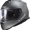 Мотошлем LS2 FF800 Storm II Solid (2XL, матовый серый)
