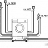 Стирально-сушильная машина Bosch WKD28541OE