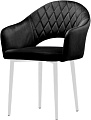 Стул Памир София F90 Поворотный (черный/белая опора)